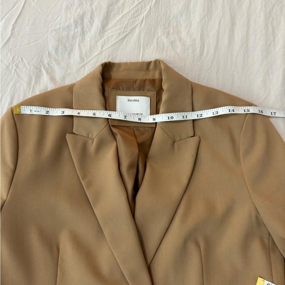 Double breasted blazer, tan color - Picture 2 of 7